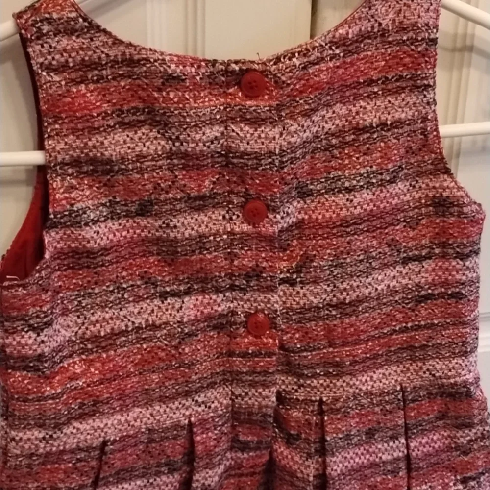 Genuine Kids by OshKosh Lined Tweed Dress for Toddler Girl, Size 4T